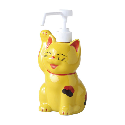 Lucky Cat Ceramic Press Bottle