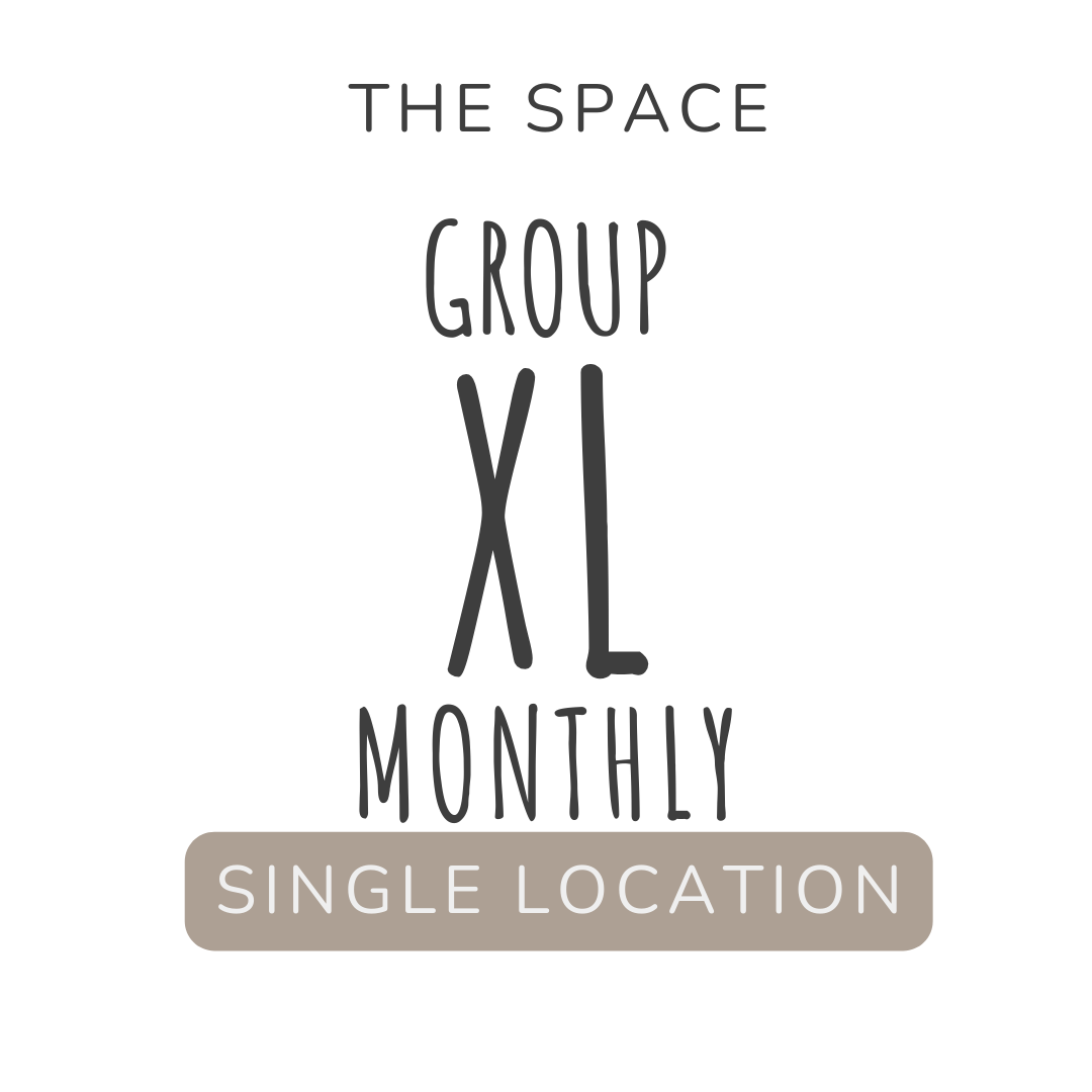 Group XL月費 (單地點｜閒日時段）